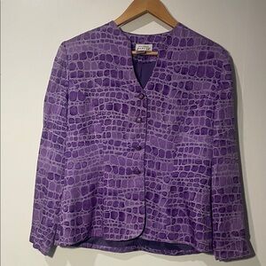 matching outfits with skirt croc 🐊 purple 12